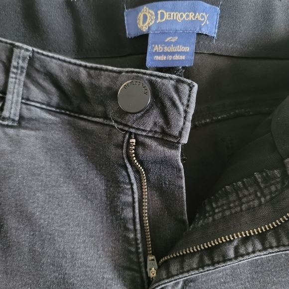 Democracy Ab Technology High-Rise Skinny Ankle Denim Jeans Size 12 in Bl… - Picture 8 of 16